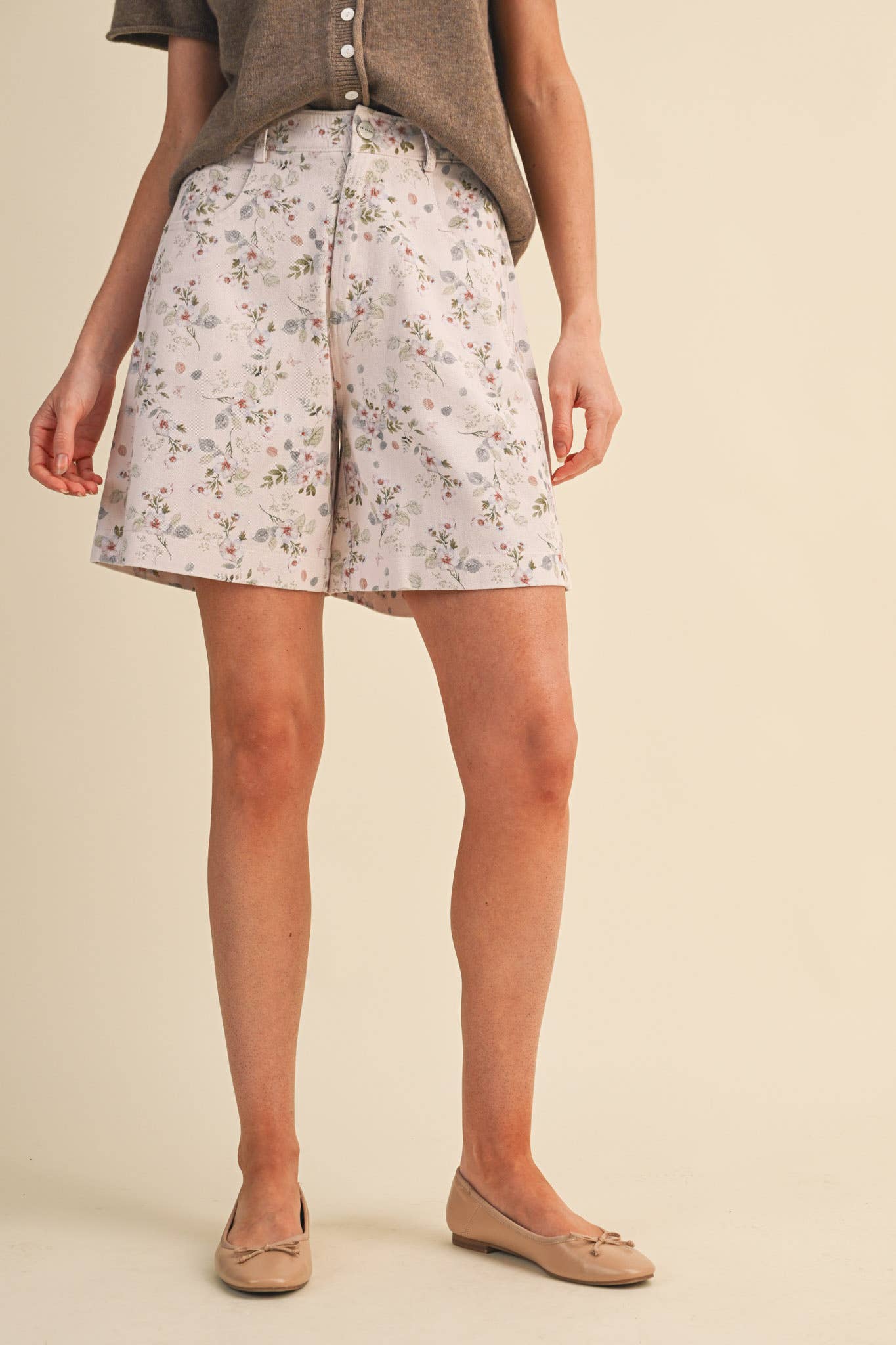 Floral Bermuda Shorts