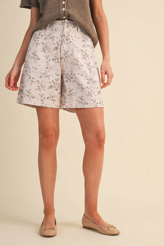 Floral Bermuda Shorts