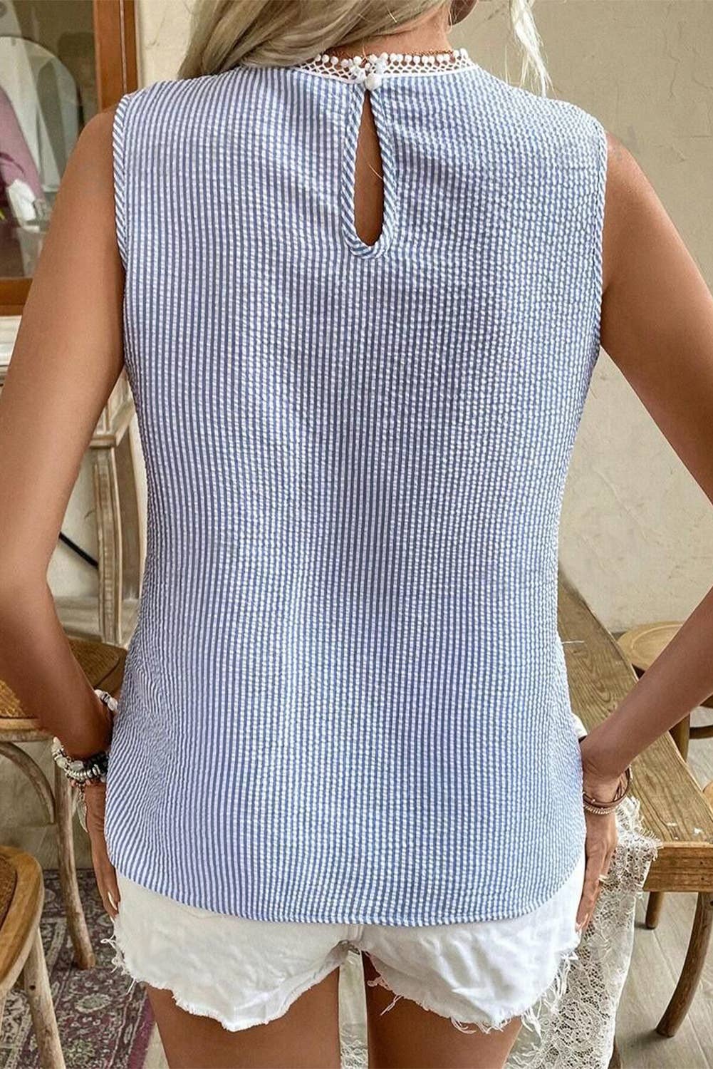 Lace Patchwork Top