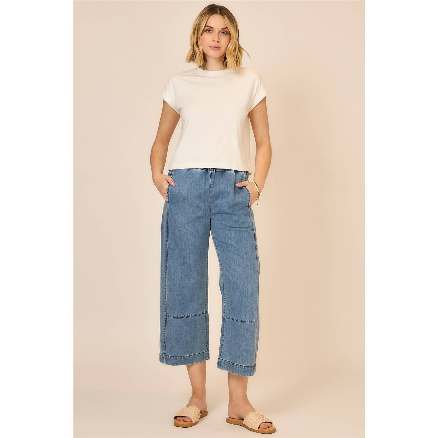 Solstice Relaxed Cap Sleeve Top