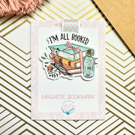 Magnetic Bookmark | I'm All Booked