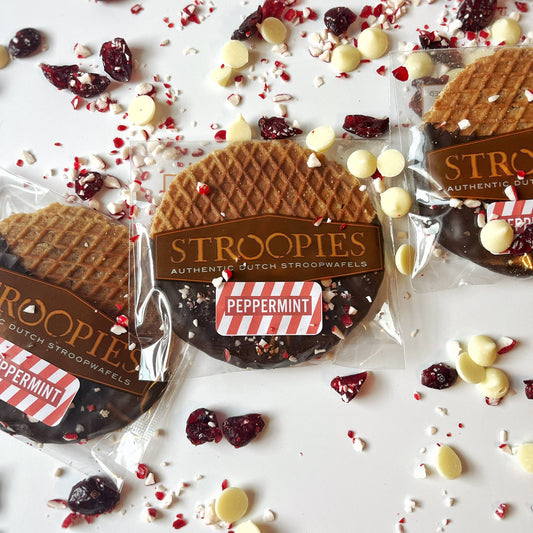 Stroopwafel Single Packs | Peppermint