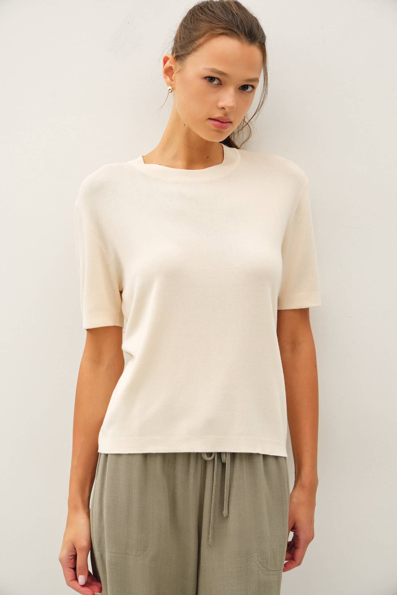 Cashmere Blend Loose Fit Sweater