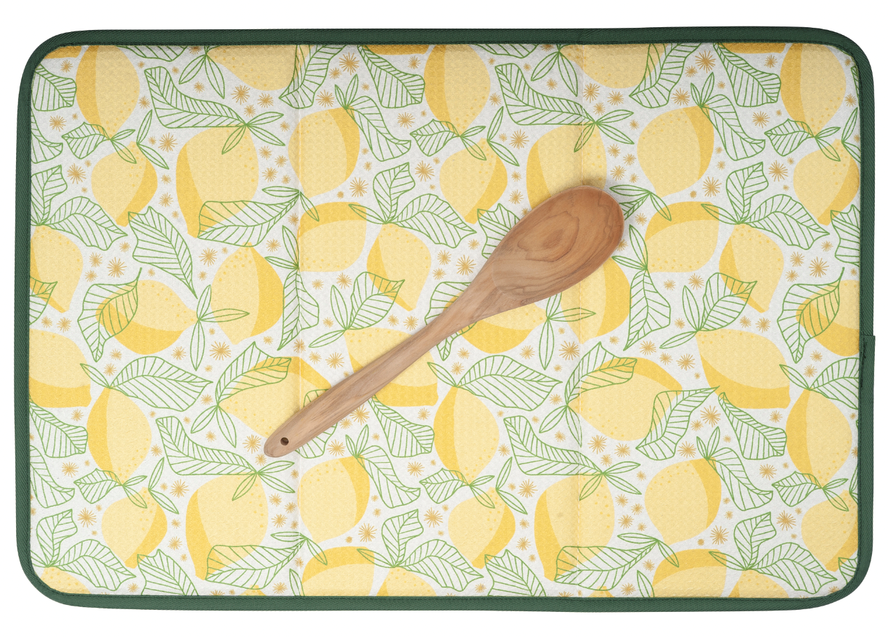 Drying Mat | Lemon Sparkle
