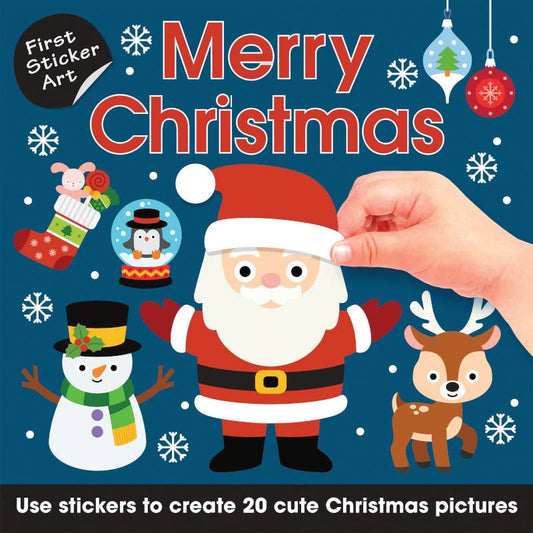 First Sticker Art | Merry Christmas