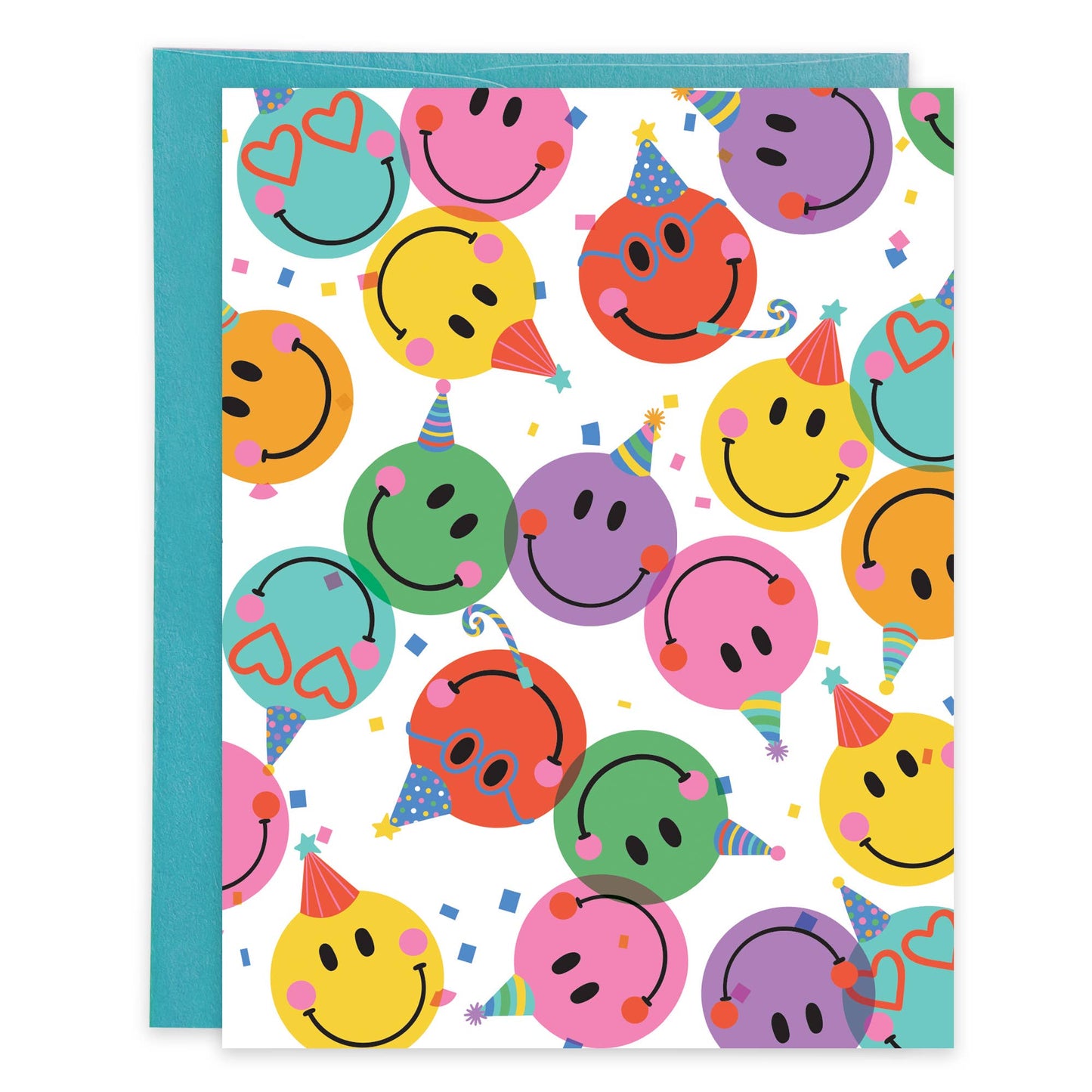 Birthday Card | Smiley Party