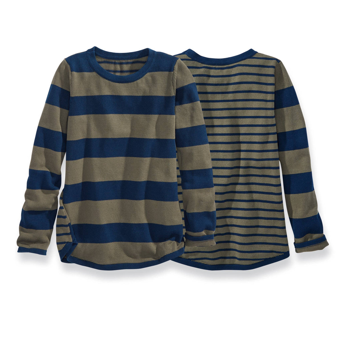 Multi Stripe Cotton Sweater