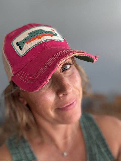 Trucker Hat | Rainbow Trout