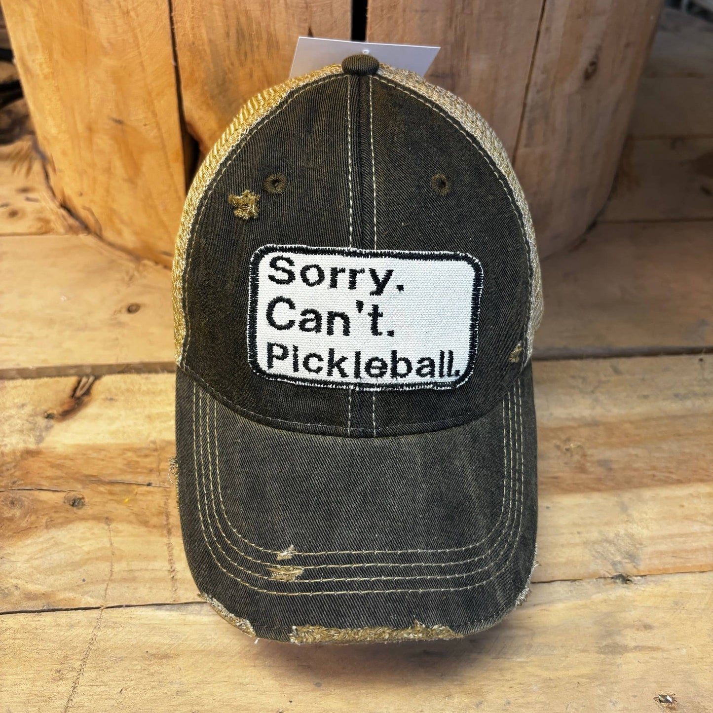 Trucker Hat | Sorry Can't Pickle Ball