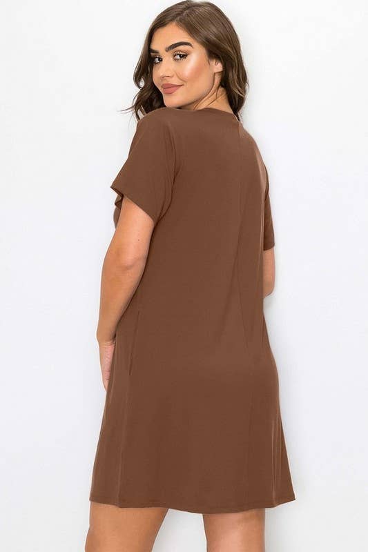 On The Go T- Shirt Dress