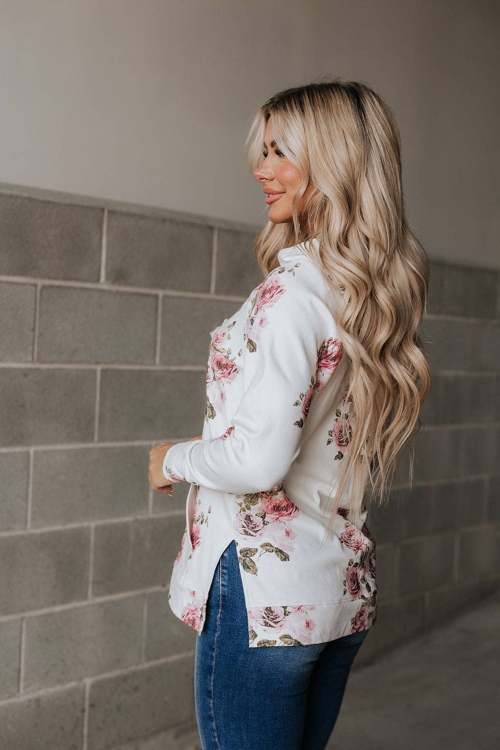 Floral Hoodie