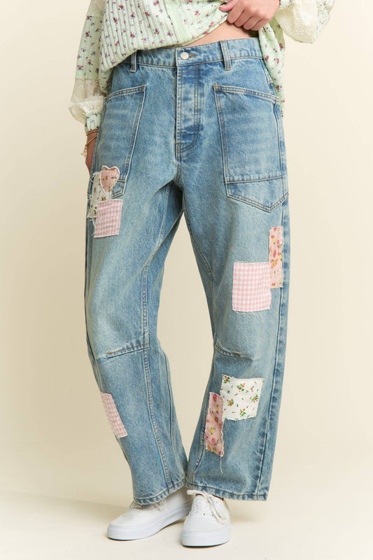 Patchwork Jeans