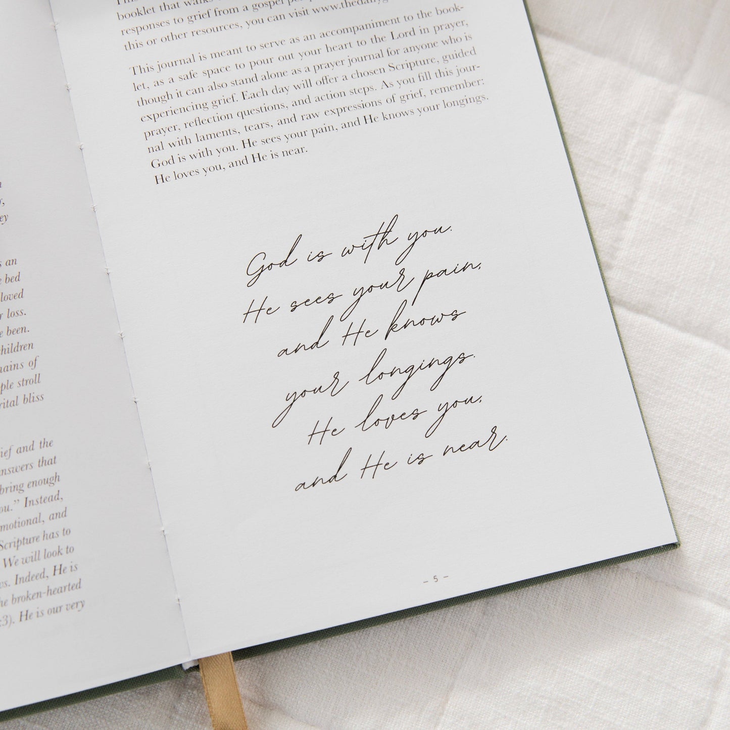 Praying Scripture for Grief & Loss Journal