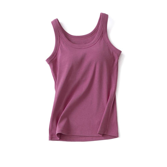 Rib Tank With Bra