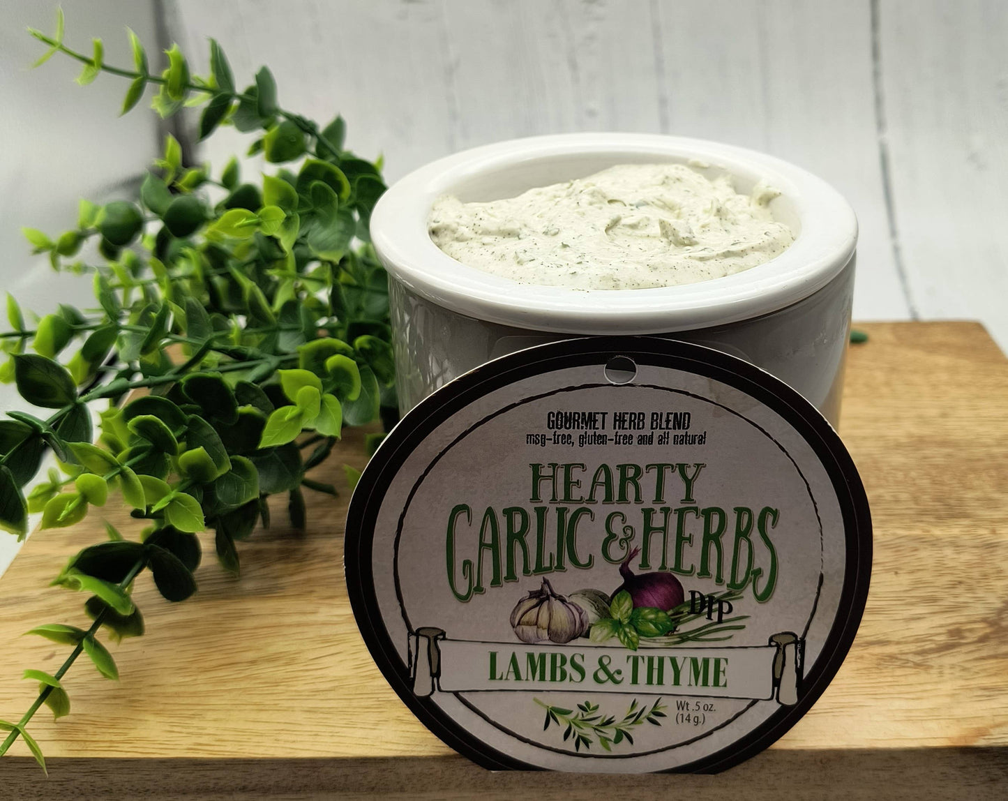 Herb Blend Dip | Hearty Garlic and Herbs