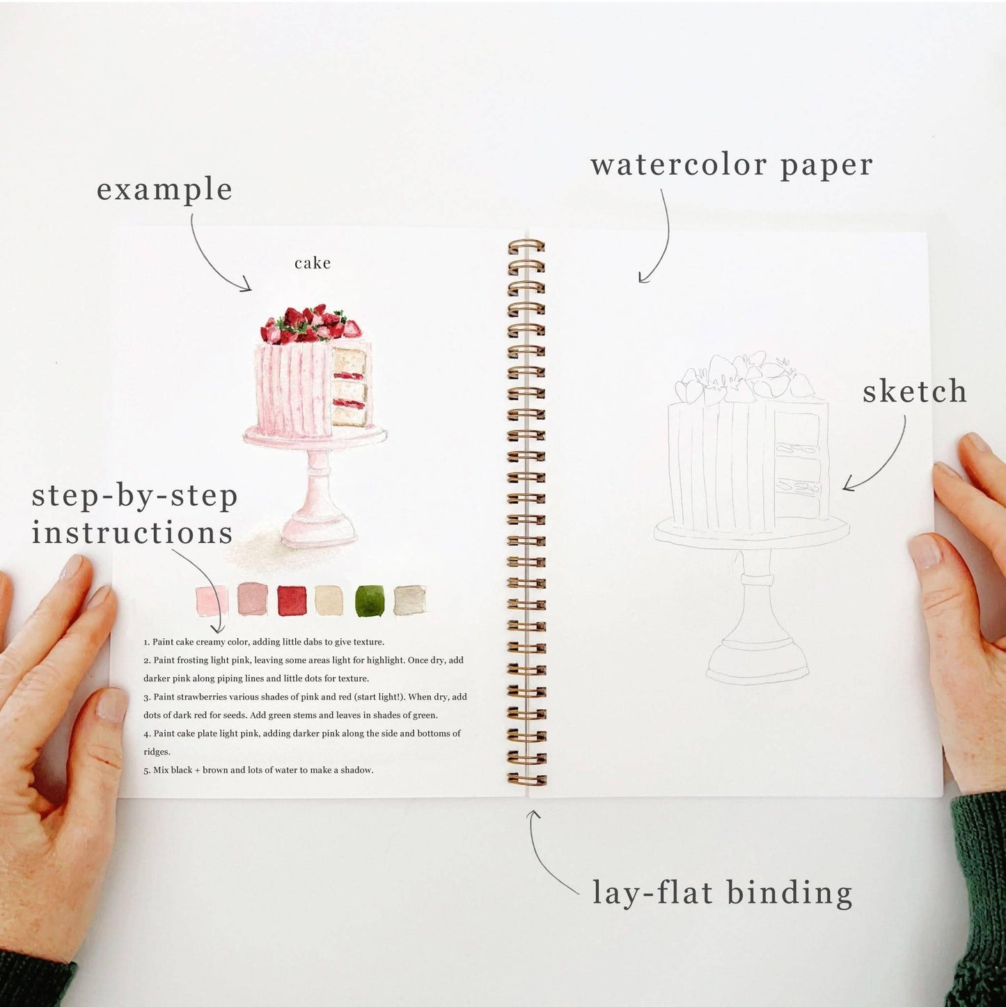 Watercolor Workbook | Baking