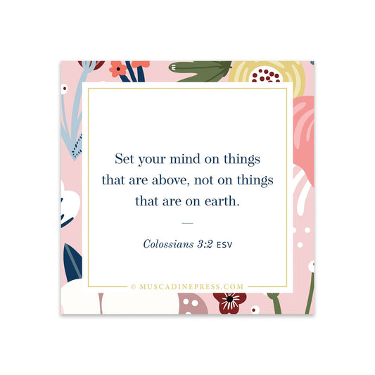 Scripture Static Cling, Things Above