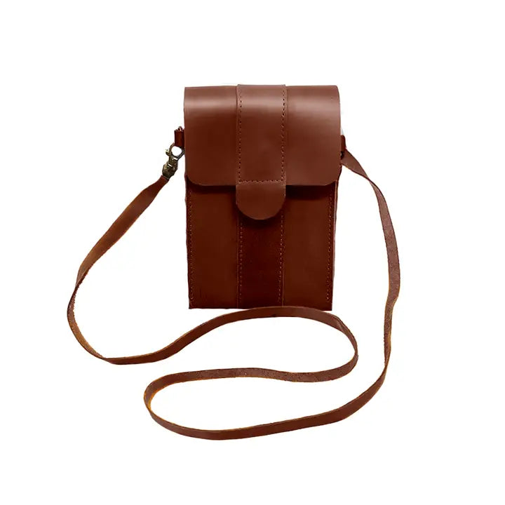 Cellphone Crossbody | Walnut