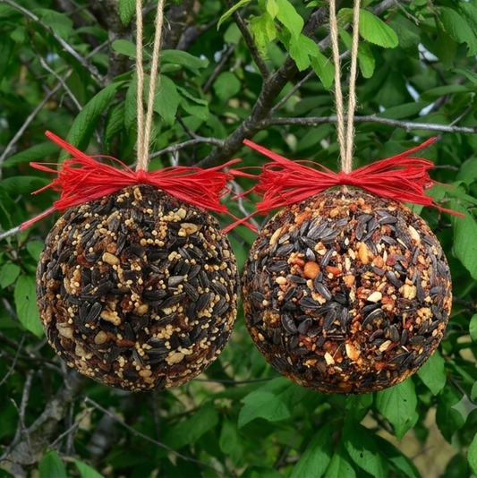 Seed & Nut Ornaments