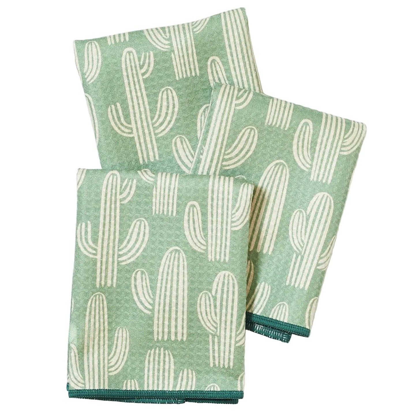 Mighty Mini Towel (Set of 3) Reversible | Cacti