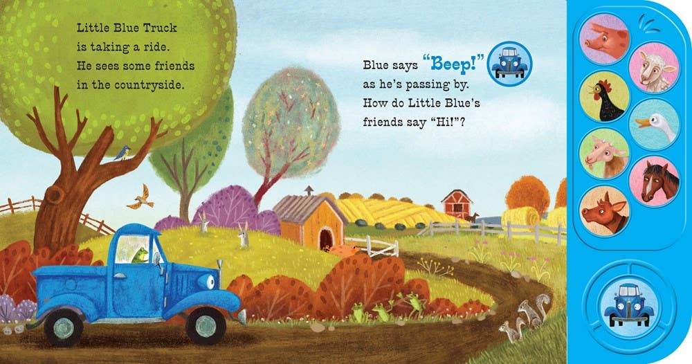 What Do You Say, Little Blue Truck? | Sound Book