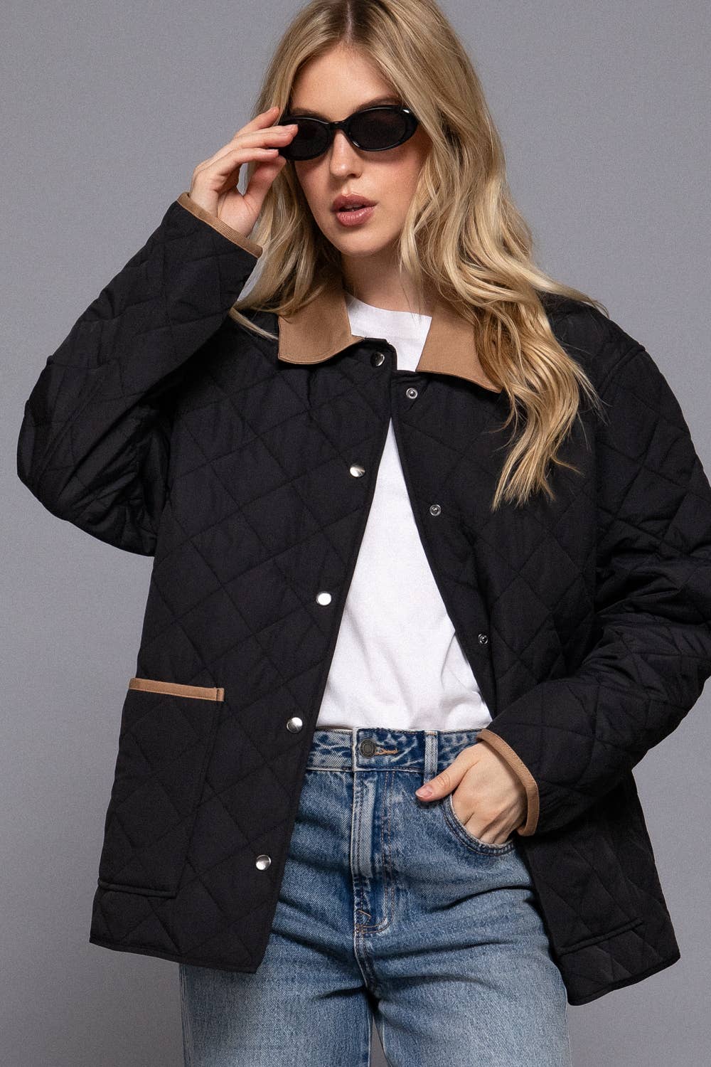 Quilted Puffer Work Jacket