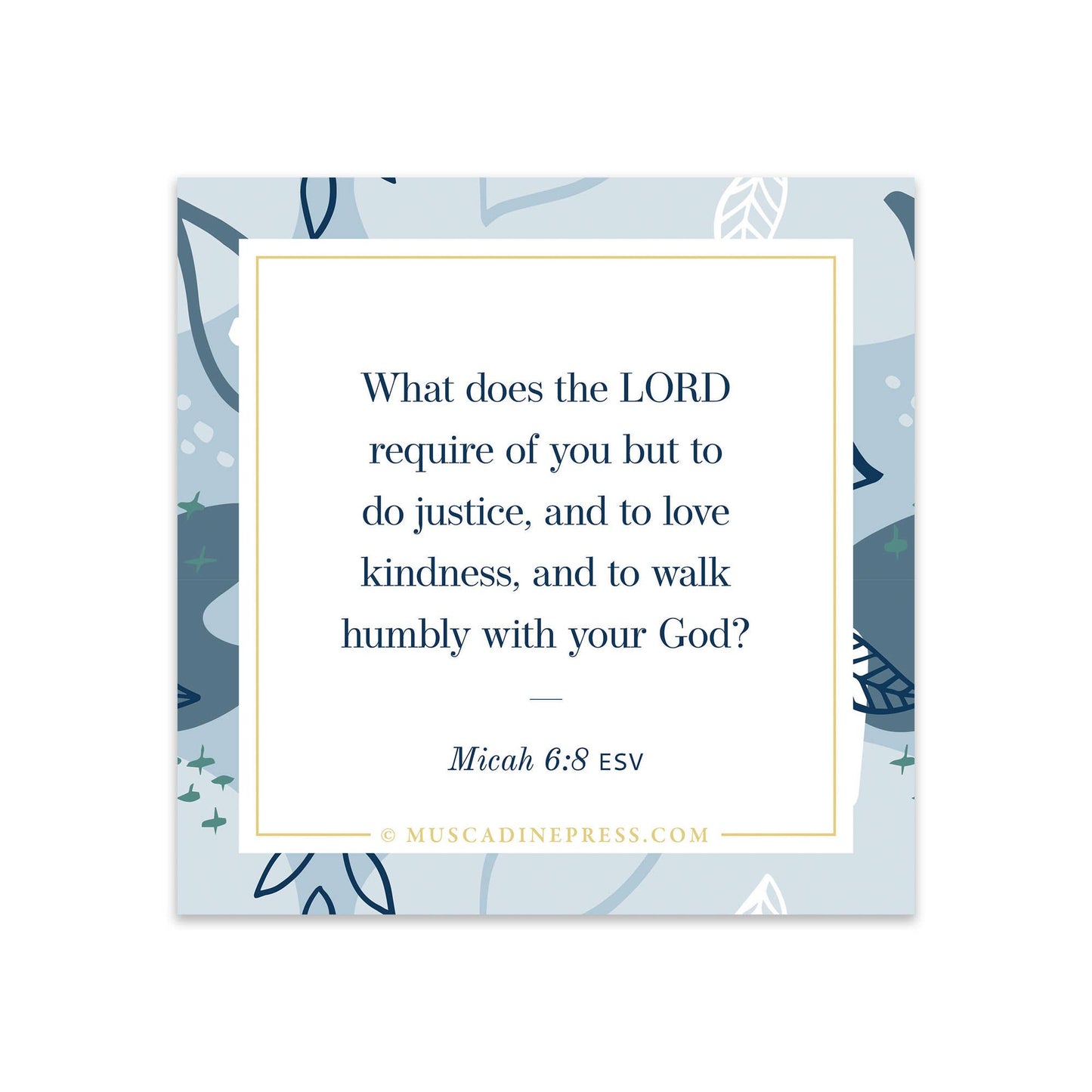 Scripture Static Cling, What the Lord Requires