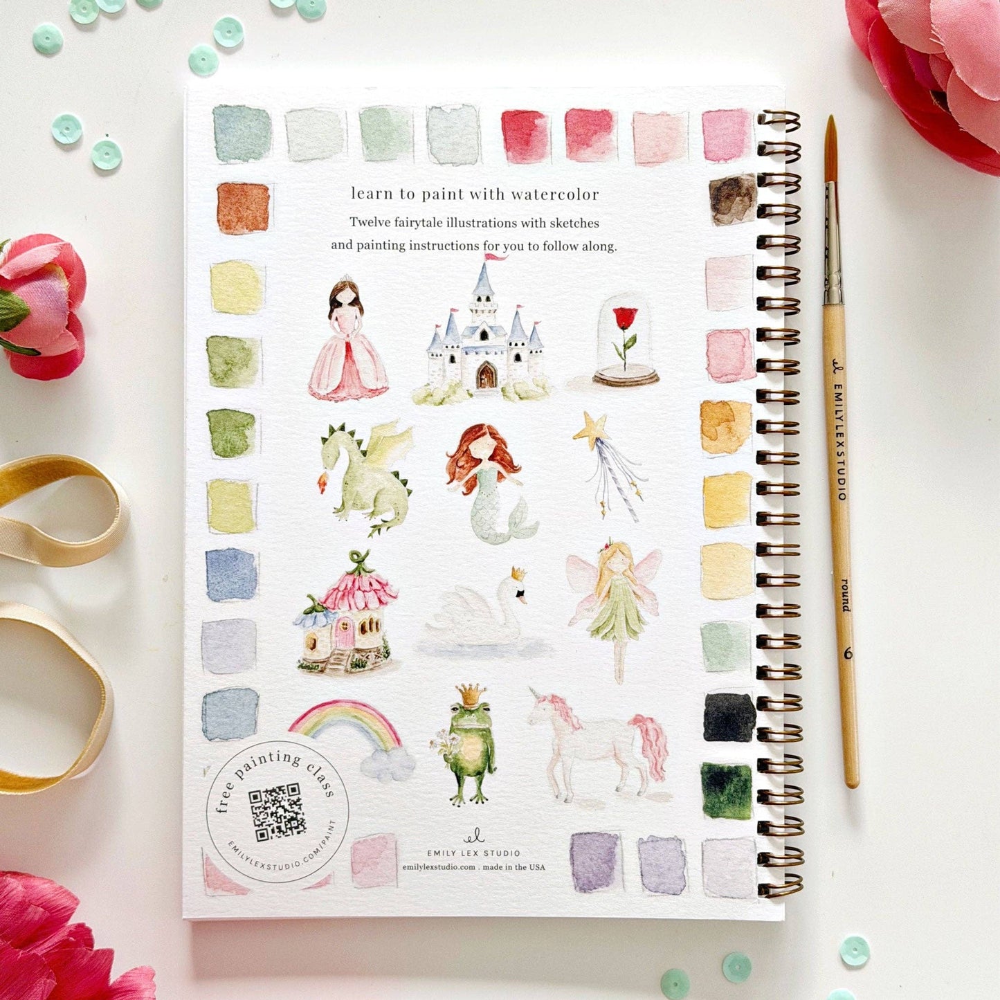 Watercolor Workbook | Fairytale