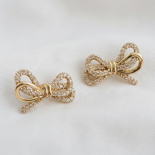 Bow Stud Earrings
