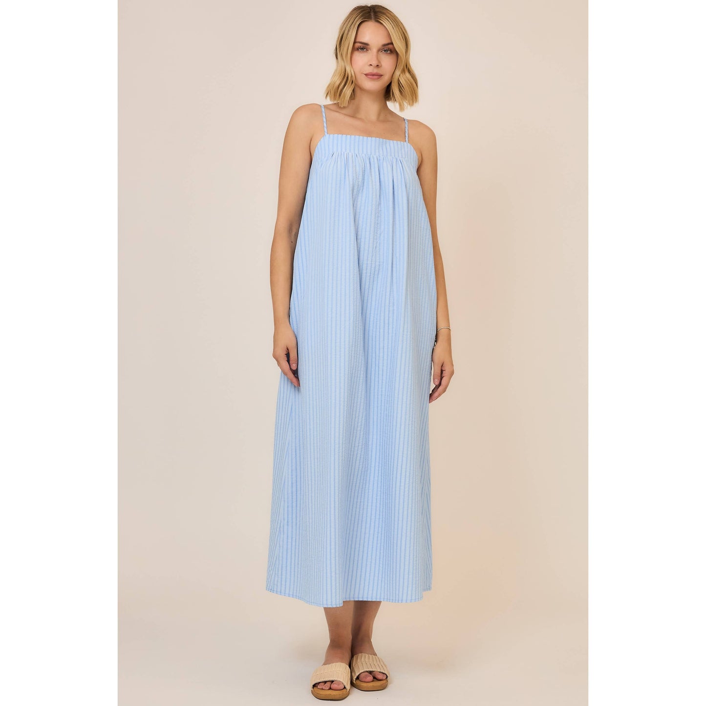 Coastal Striped Dress