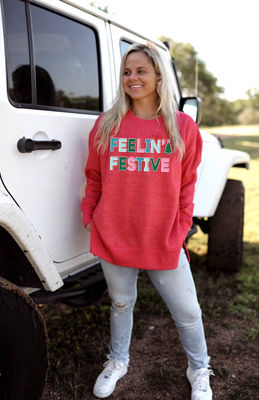 Feelin' Festive Sweatshirt