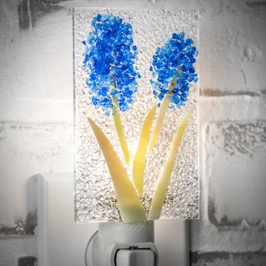 Glass Night Light | Fused Flower