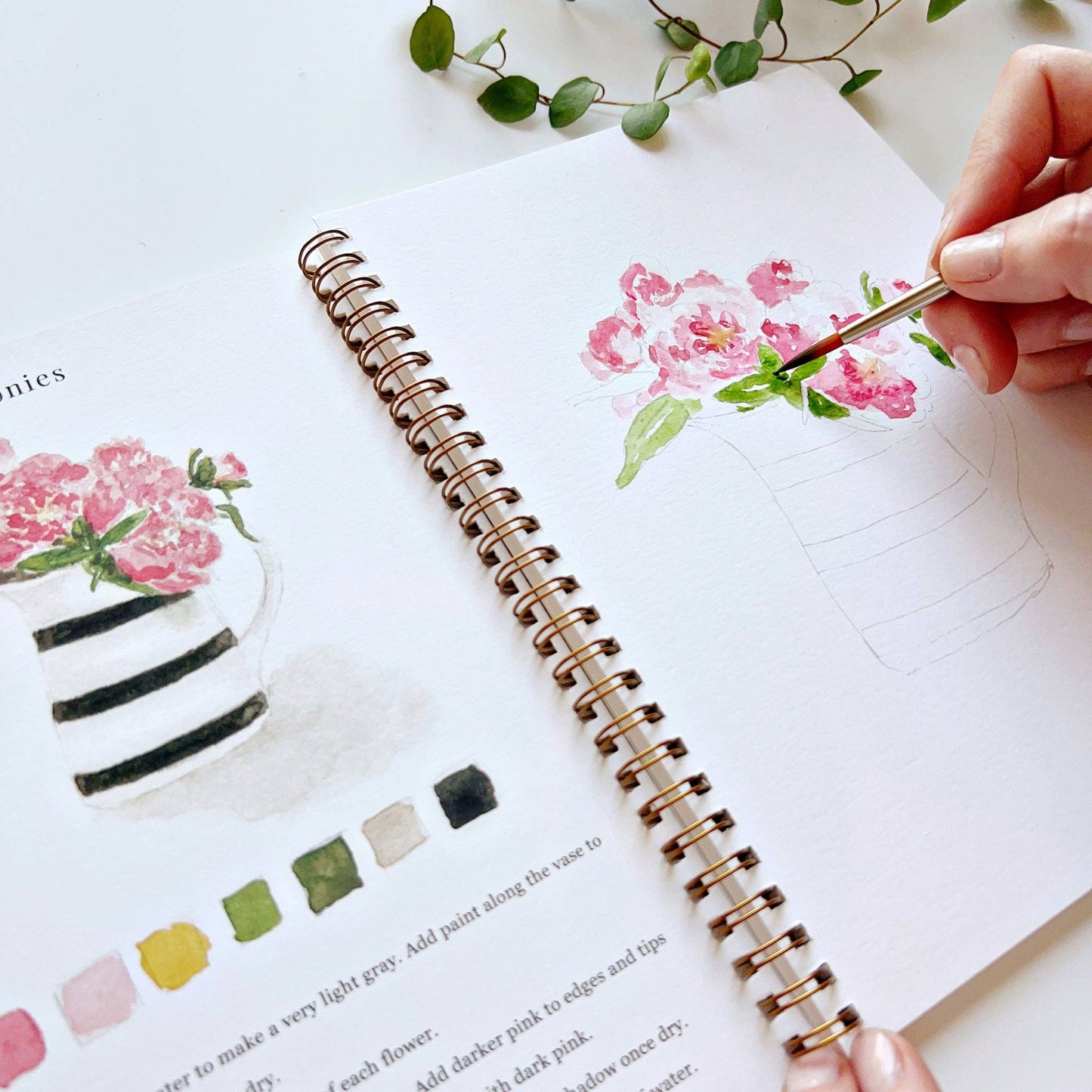 Watercolor Workbook | Bouquets