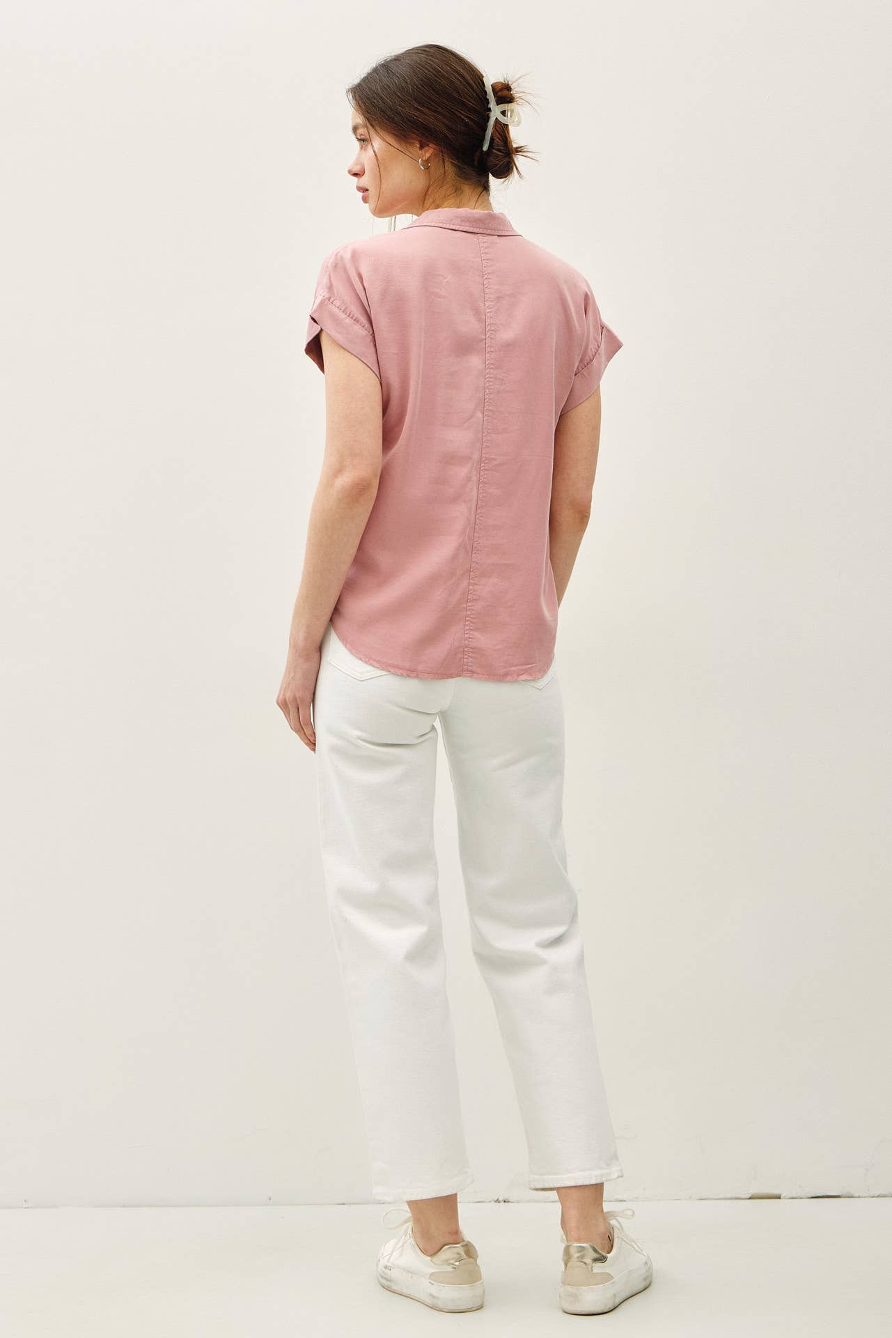 Dolman Sleeve Tencel Shirt