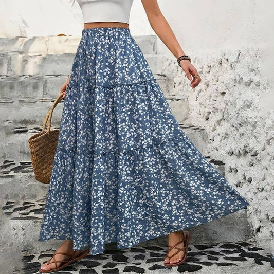 Floral Maxi Skirt
