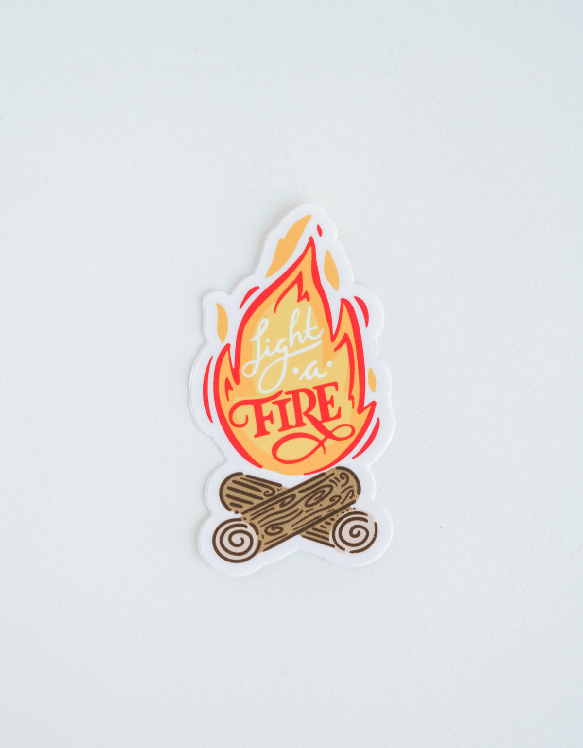 Light a Fire Sticker