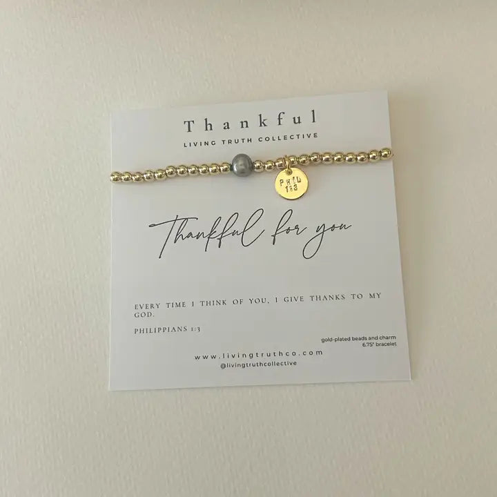 Living Truth Bracelet | Thankful