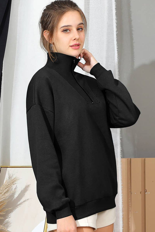 Lightweight Pullover Sweatshirt