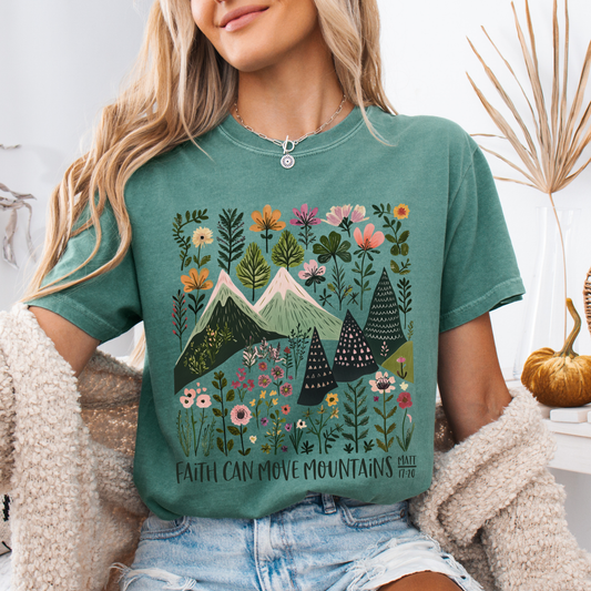 Faith Moves Mountains Tee