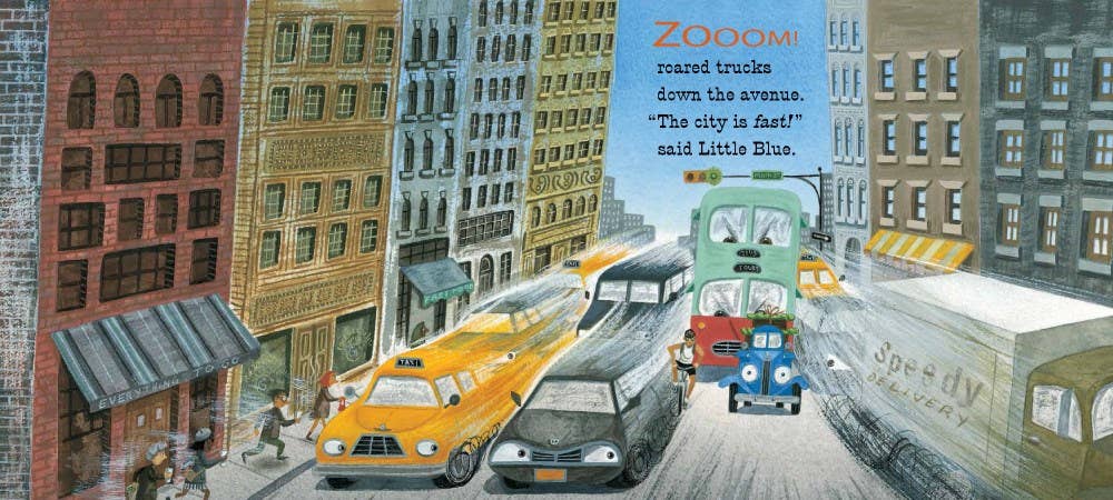 Little Blue Truck Leads the Way