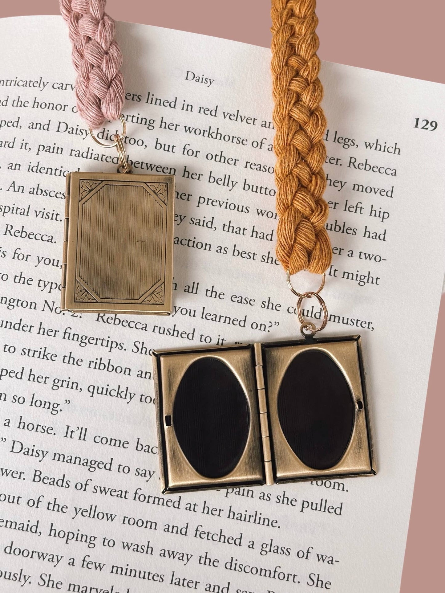 Book Locket Bookmark