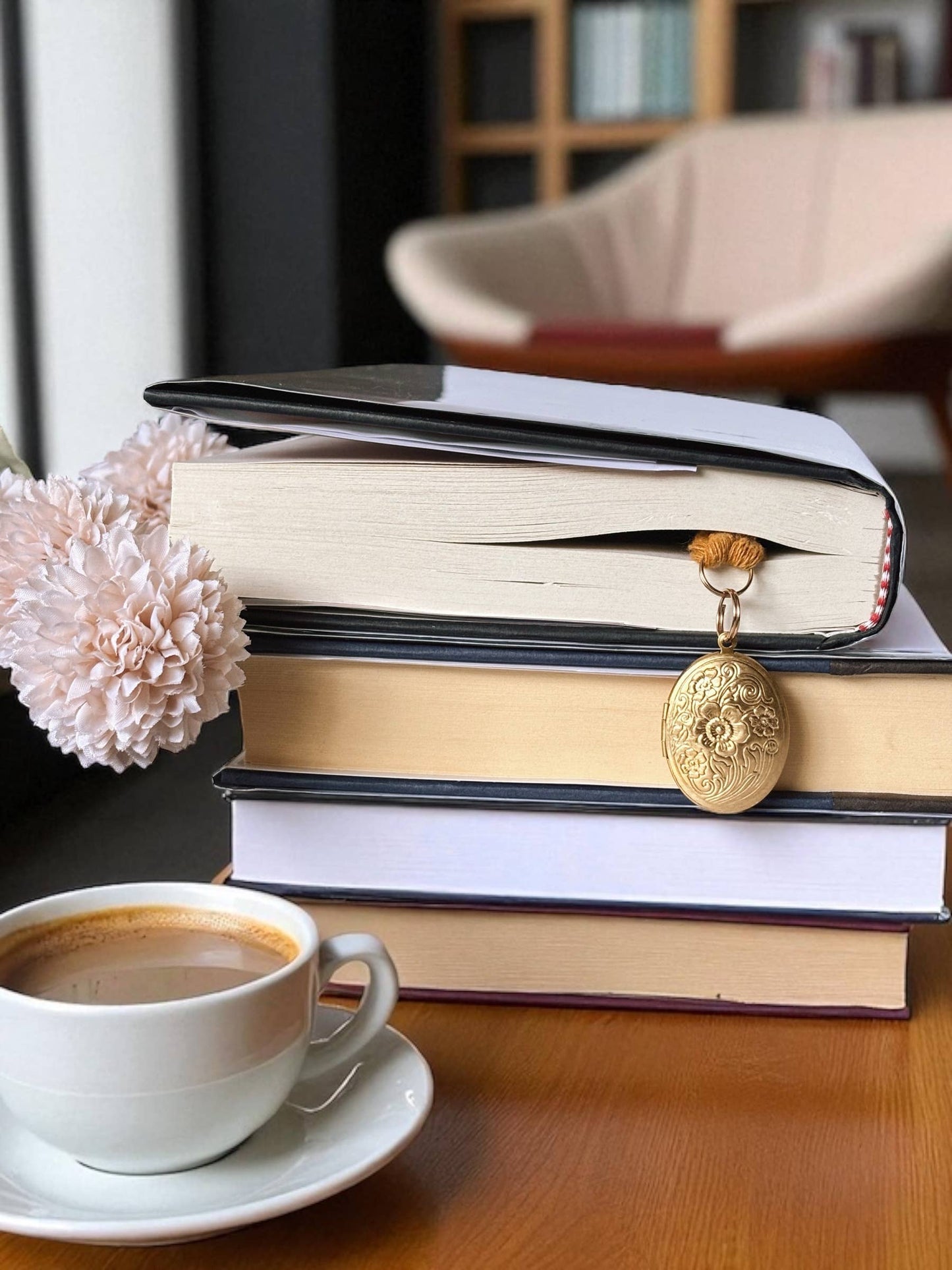 Oval Locket Bookmark