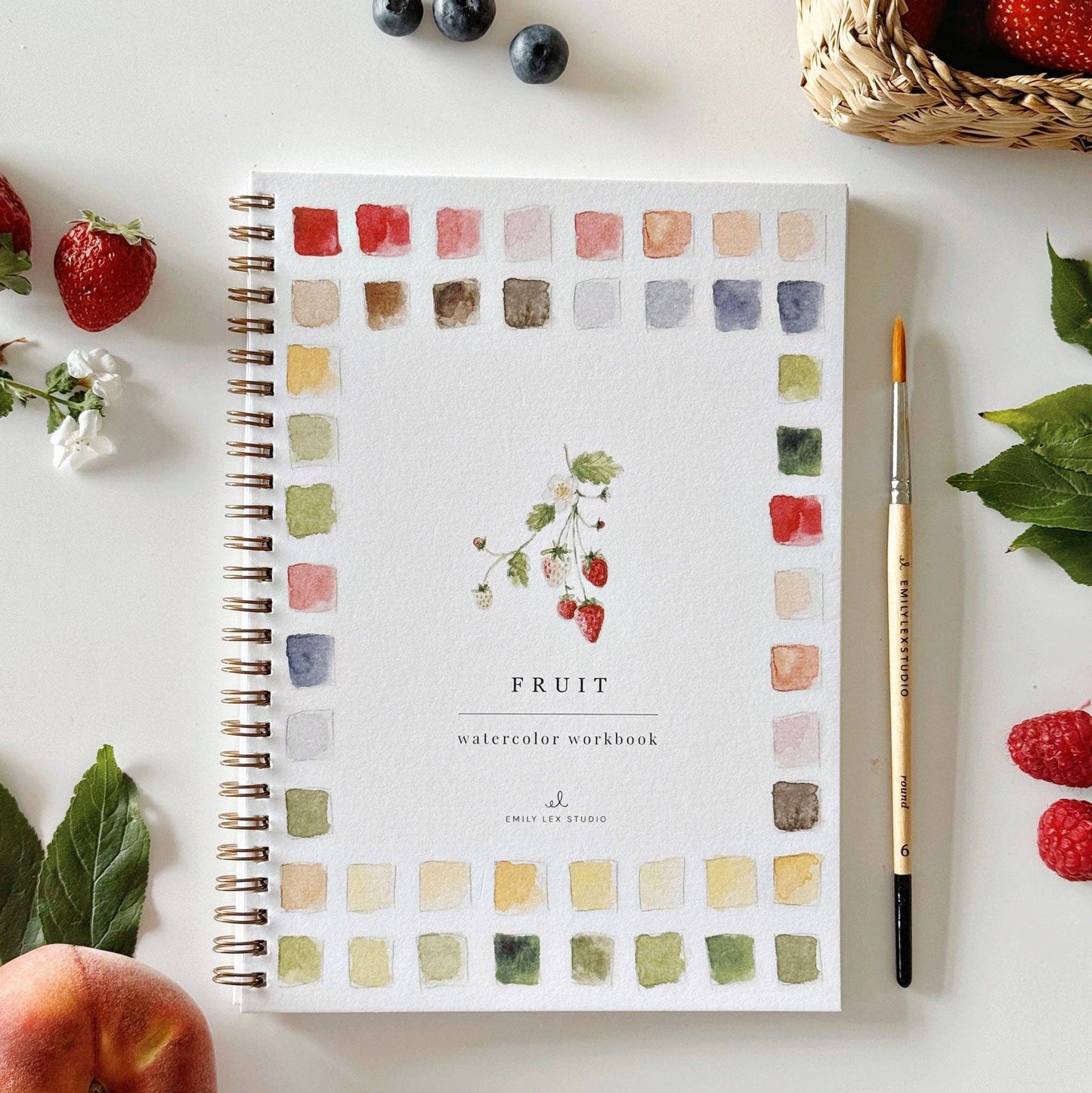 Watercolor Workbook | Fruit