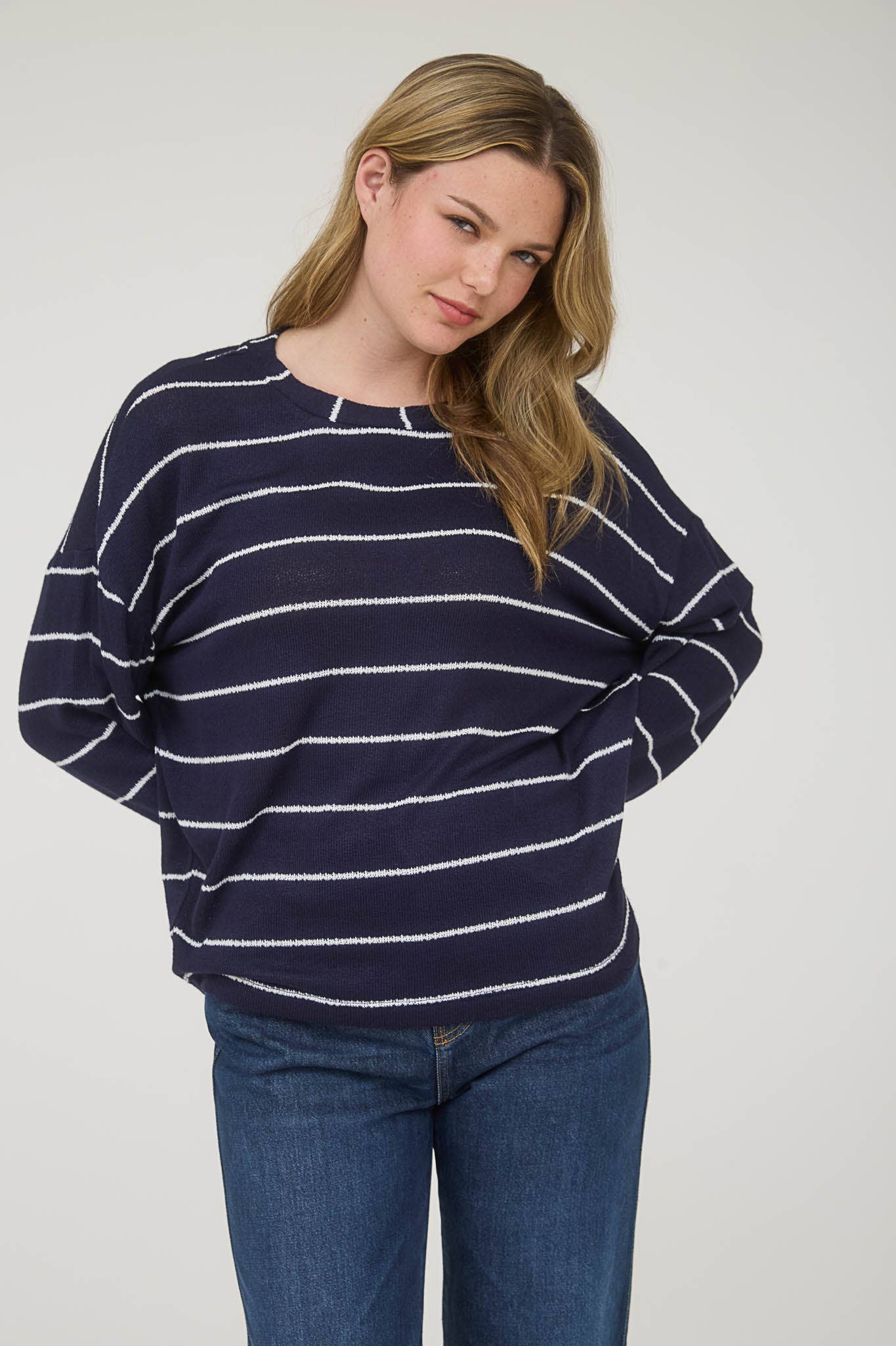 Striped Long Sleeve Top