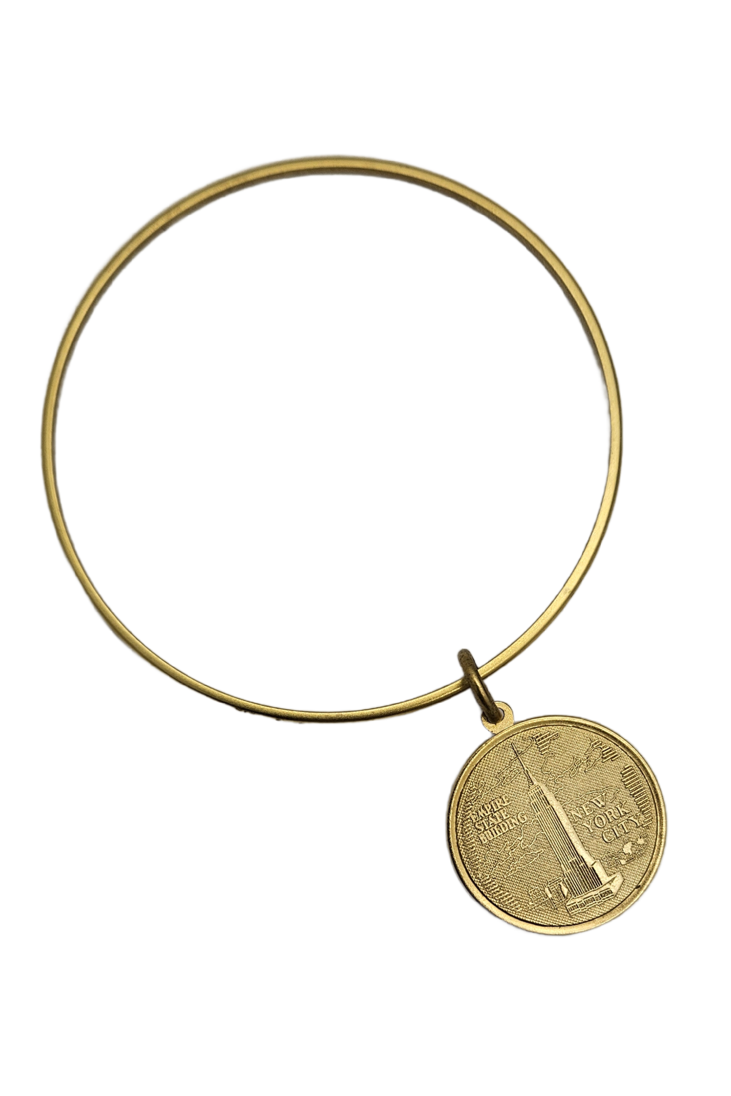 Gold Charm Bangles