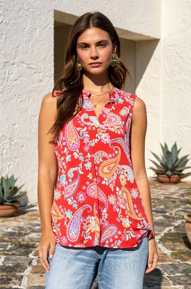 Liz Tank | Red