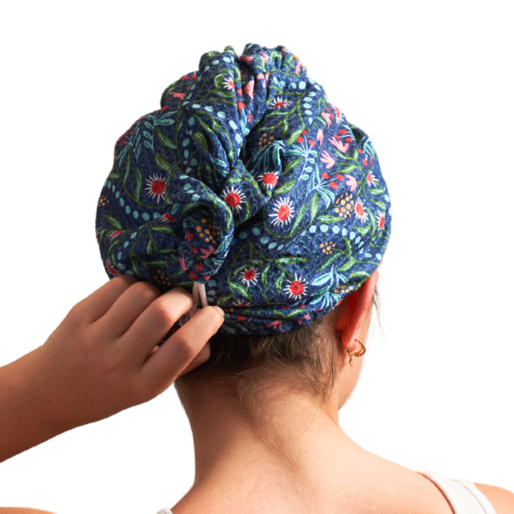 Hair Towel Wrap | Double Sided | RJW Glitz