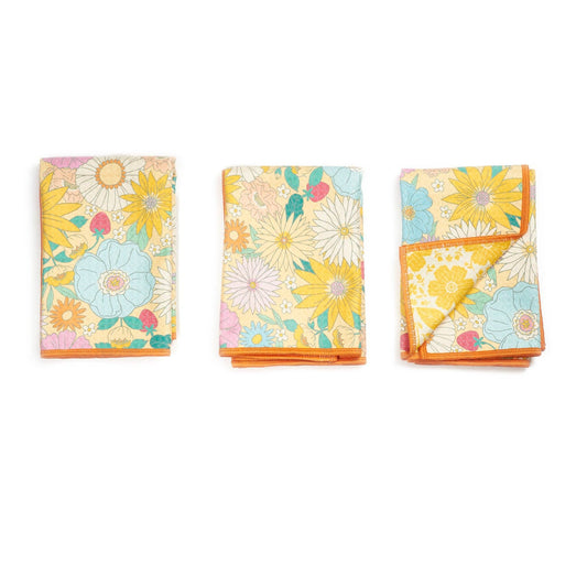 Mighty Mini Towels | Daisies Yellow