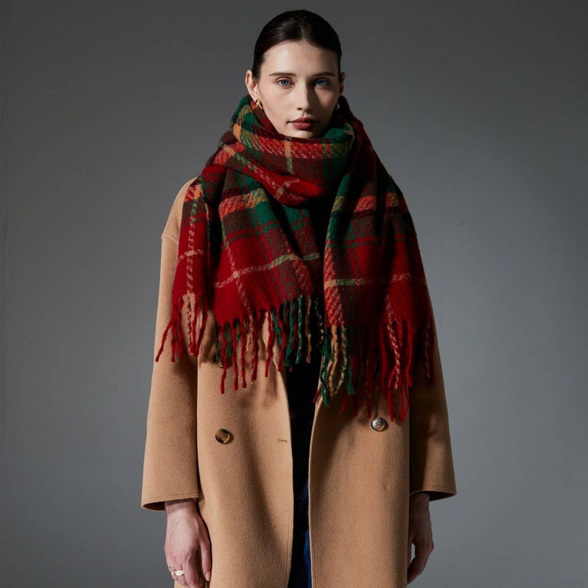 Winter Plaid Scarf