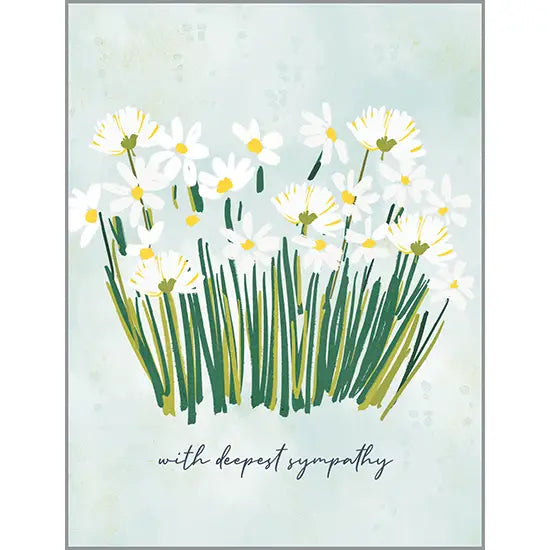 Sympathy Card | Daisies